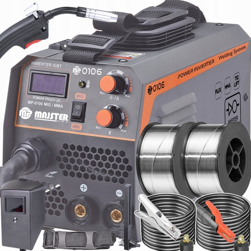 Electrode welding machine self-shielding wire Strong proven Majster Polska Pro