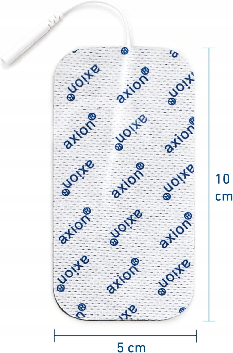 Electrodes TENS EMS 10x5cm 2mm large gel self-adhesive XXL 16 pcs massager Medical device yes