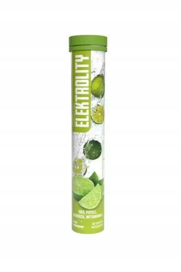 Electrolytes Activlab Lime 20 tabl sparkling Hydration Wit C Expiration date at least six months from the date of purchase