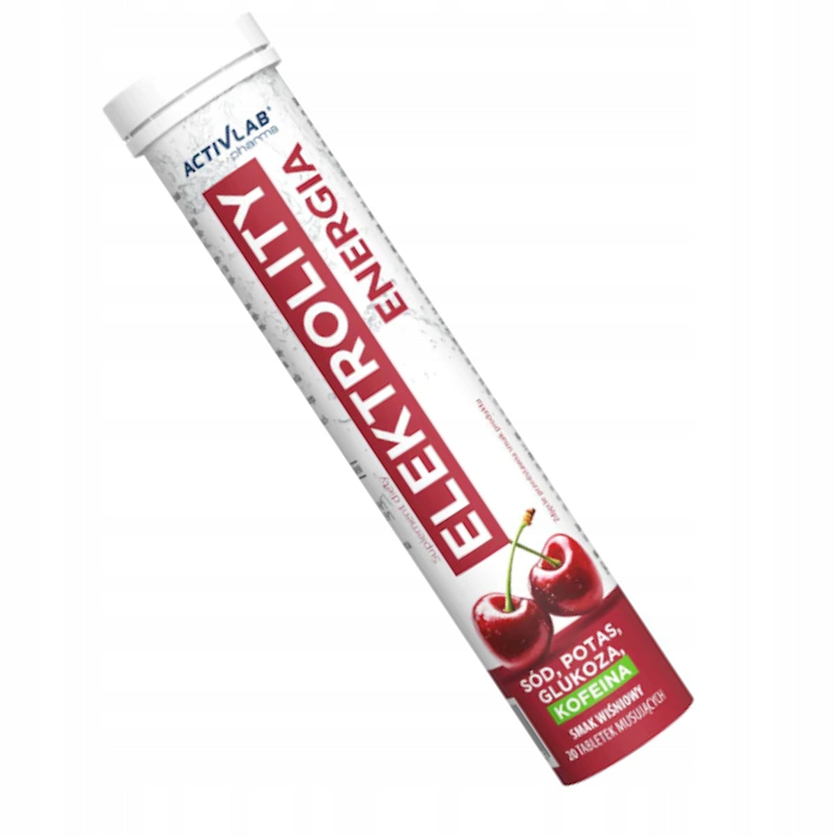 Electrolytes Energy - cherry (tuba/20 tab.) Manufacturer code ACT0721