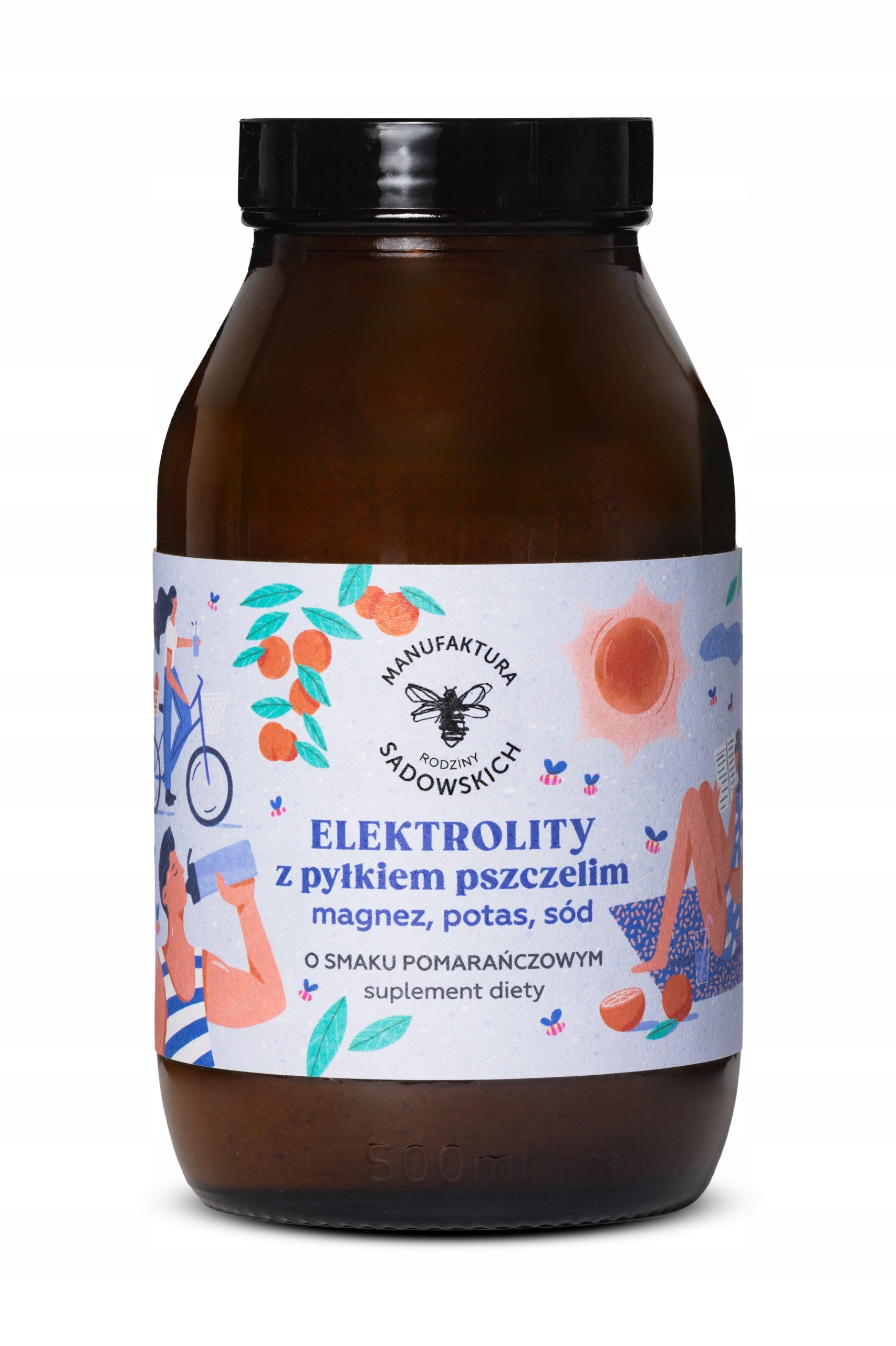 Electrolytes Manufaktura Rodziny Sadowskich orange powder 390 g