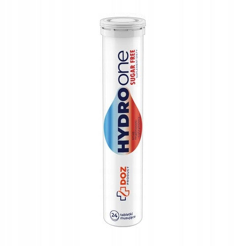 Electrolytes, effervescent tablets raspberry-lemon, DOZ Product HydroOne 24 pcs.