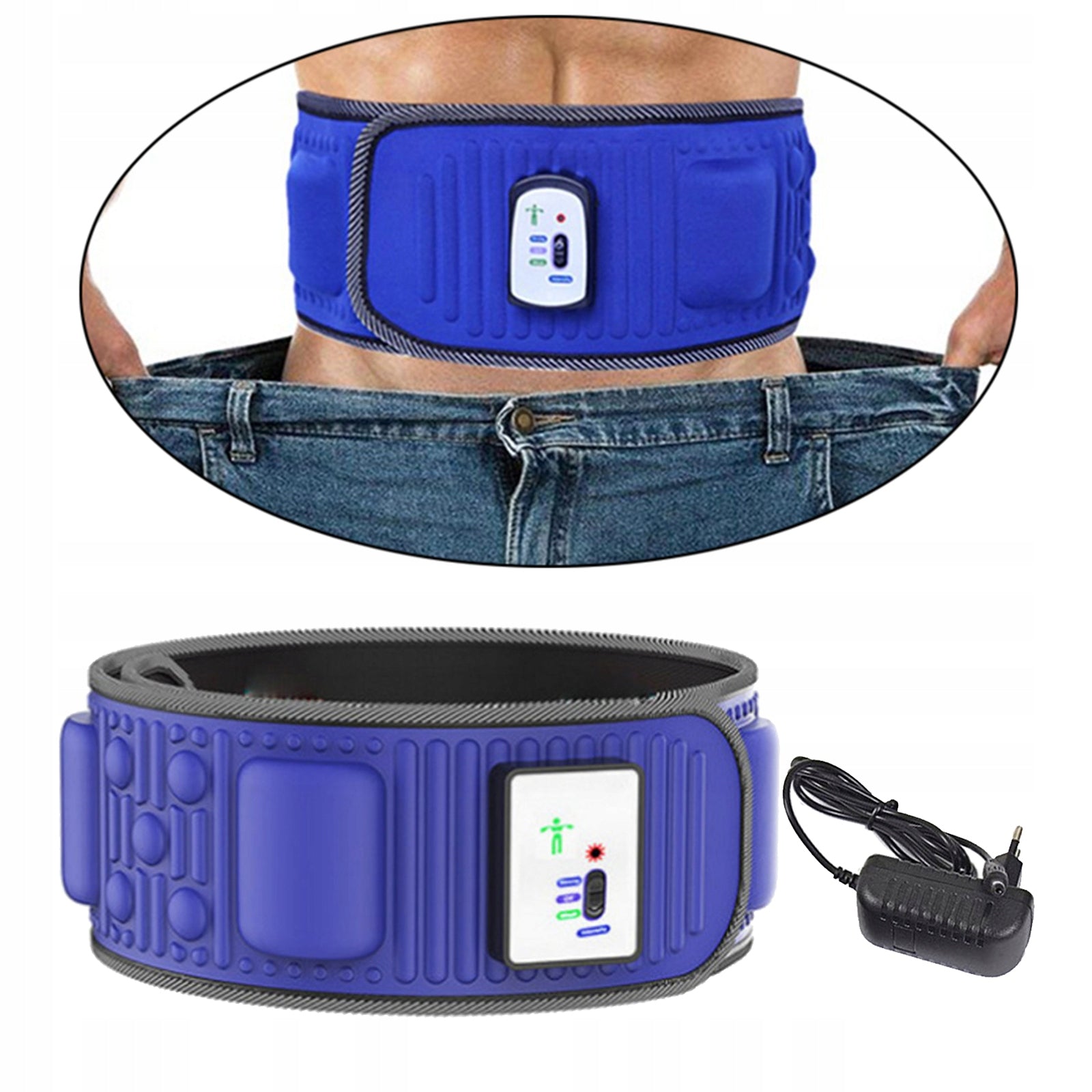Electronic Abs Toning Training Belt Modes Abdominal Waist Trimmer Equipment Model electric muscle exercise belt abdominal massager