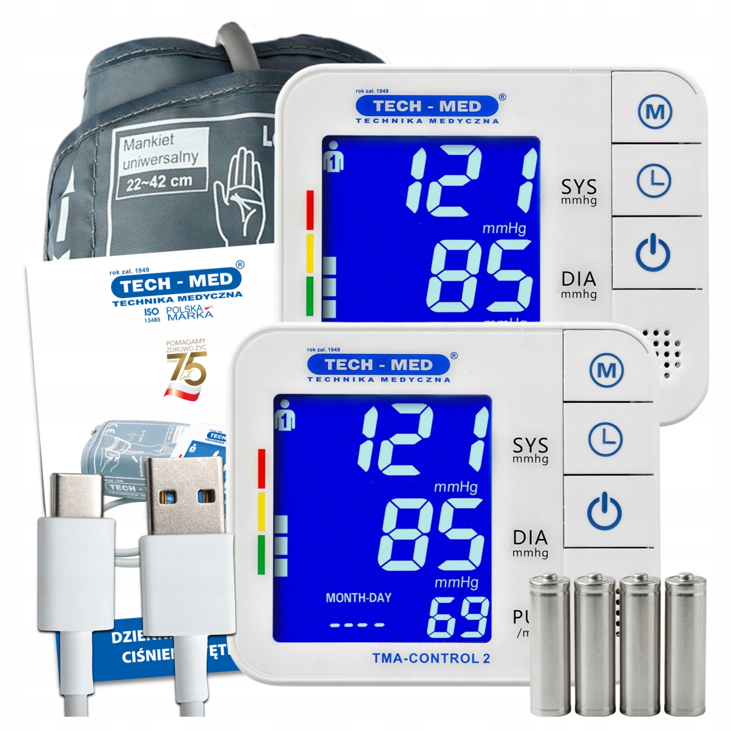 Electronic Blood Pressure Monitor Arrhythmia Speaks in Polish + Journal