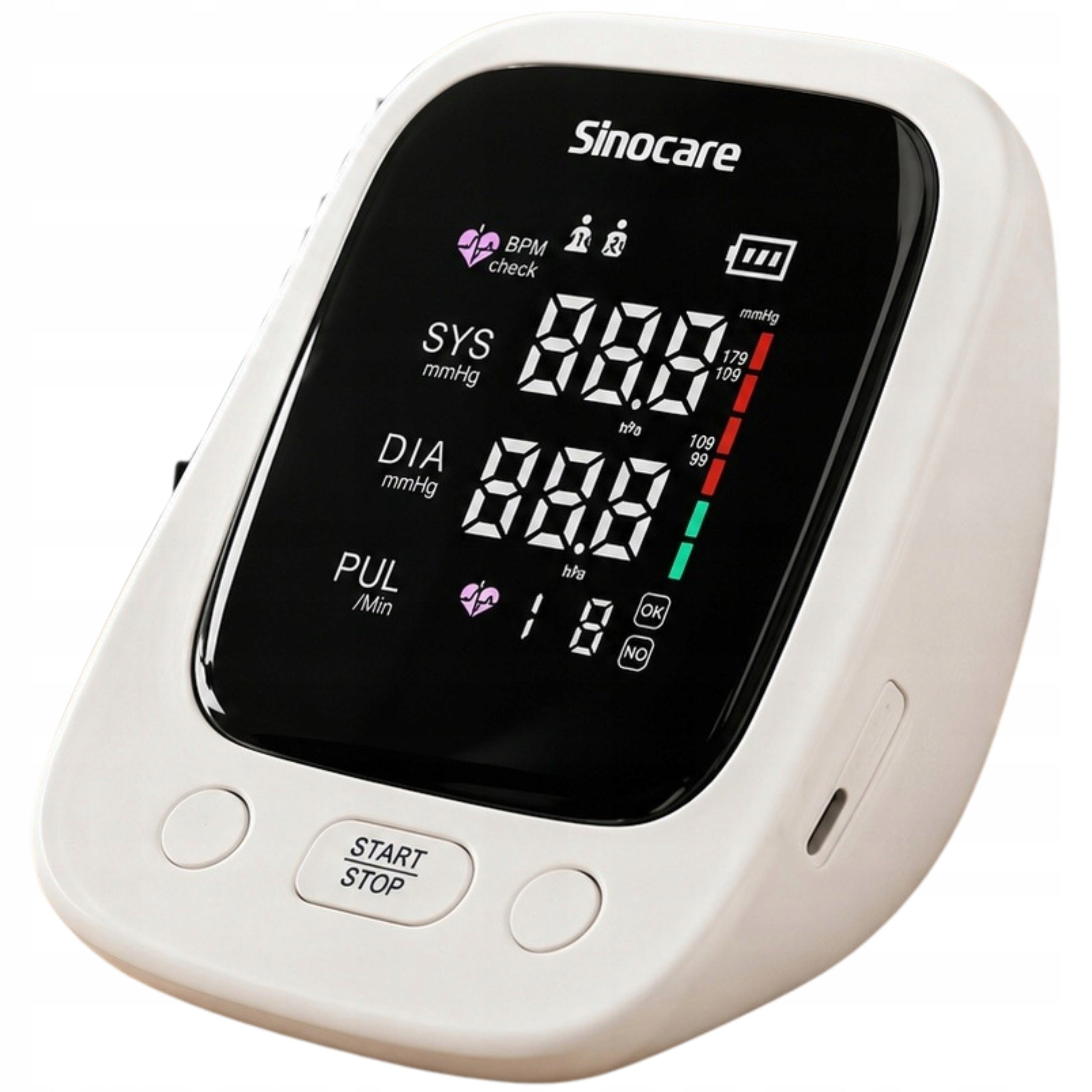Electronic Blood Pressure Monitor Shoulder Rhythm Pressure Indicator SINOCARE