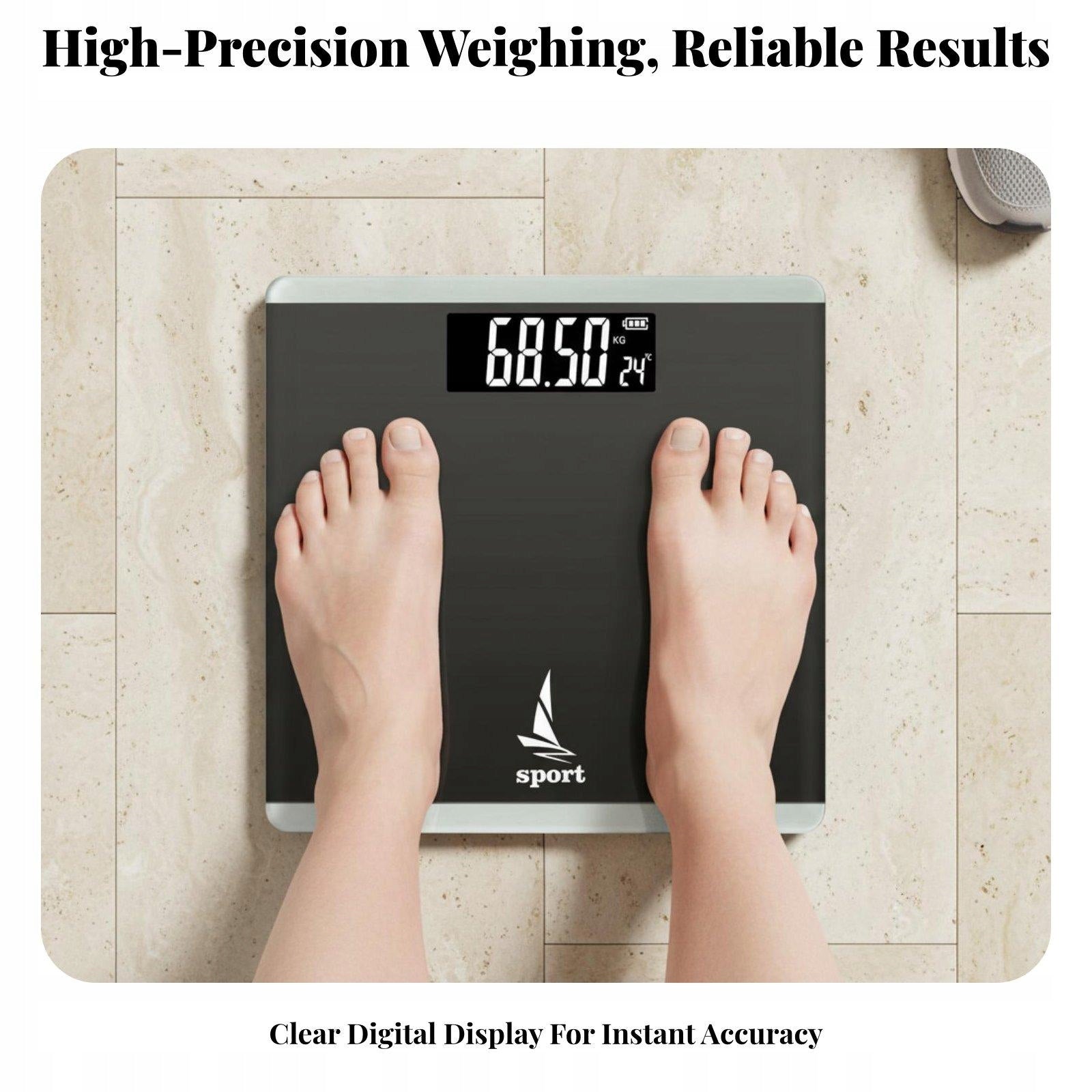 Electronic Body Weight Scale with Precise Sensors Smart Digital Balance for Brand no brand
