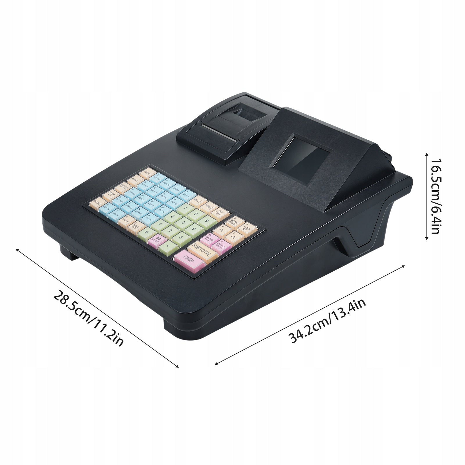 Electronic Cight Register 48 Keys RS232 USB Port 2.8 inches Display VV