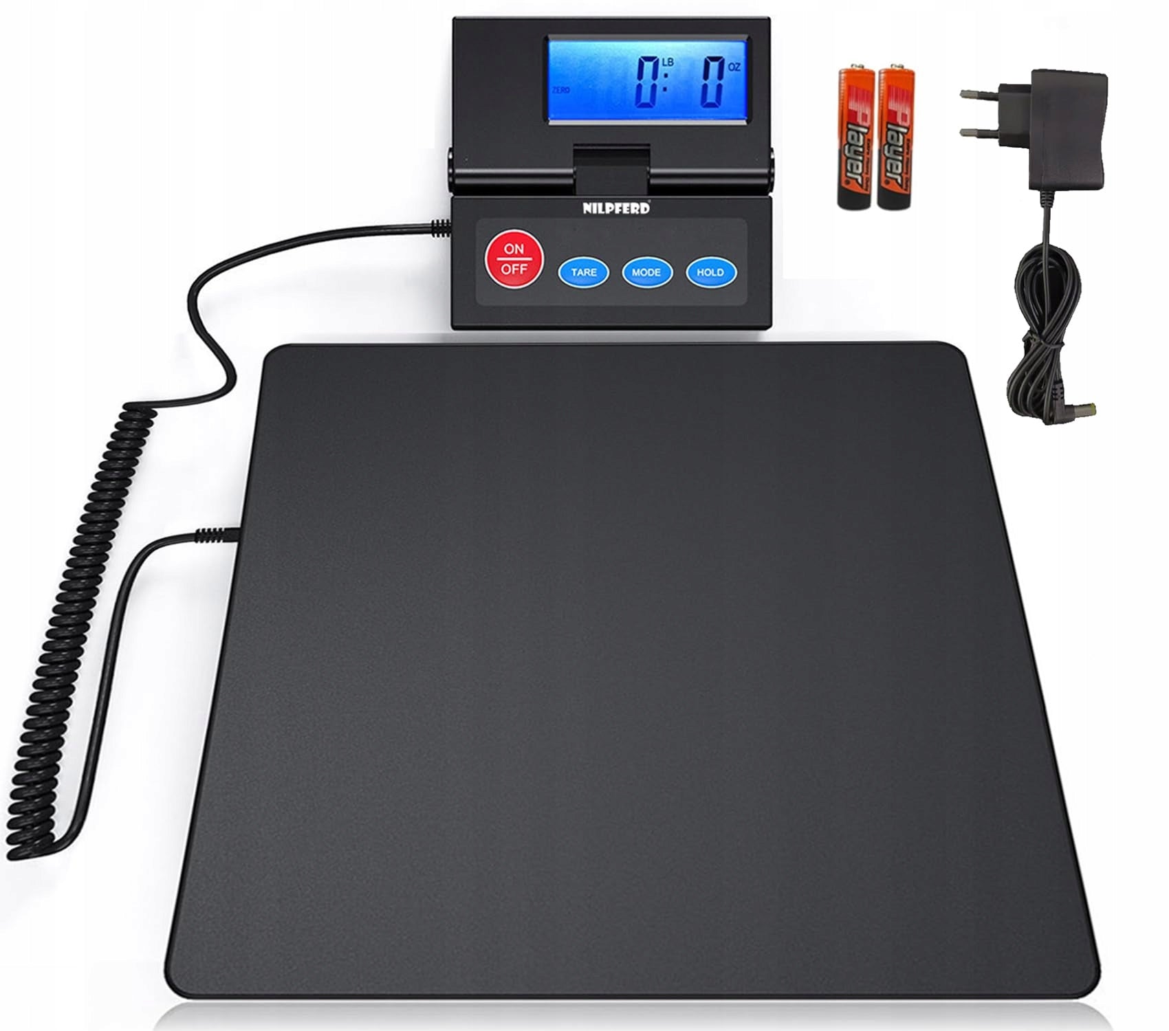 Electronic Parcel Scale 50 kg 2 g External LCD Display