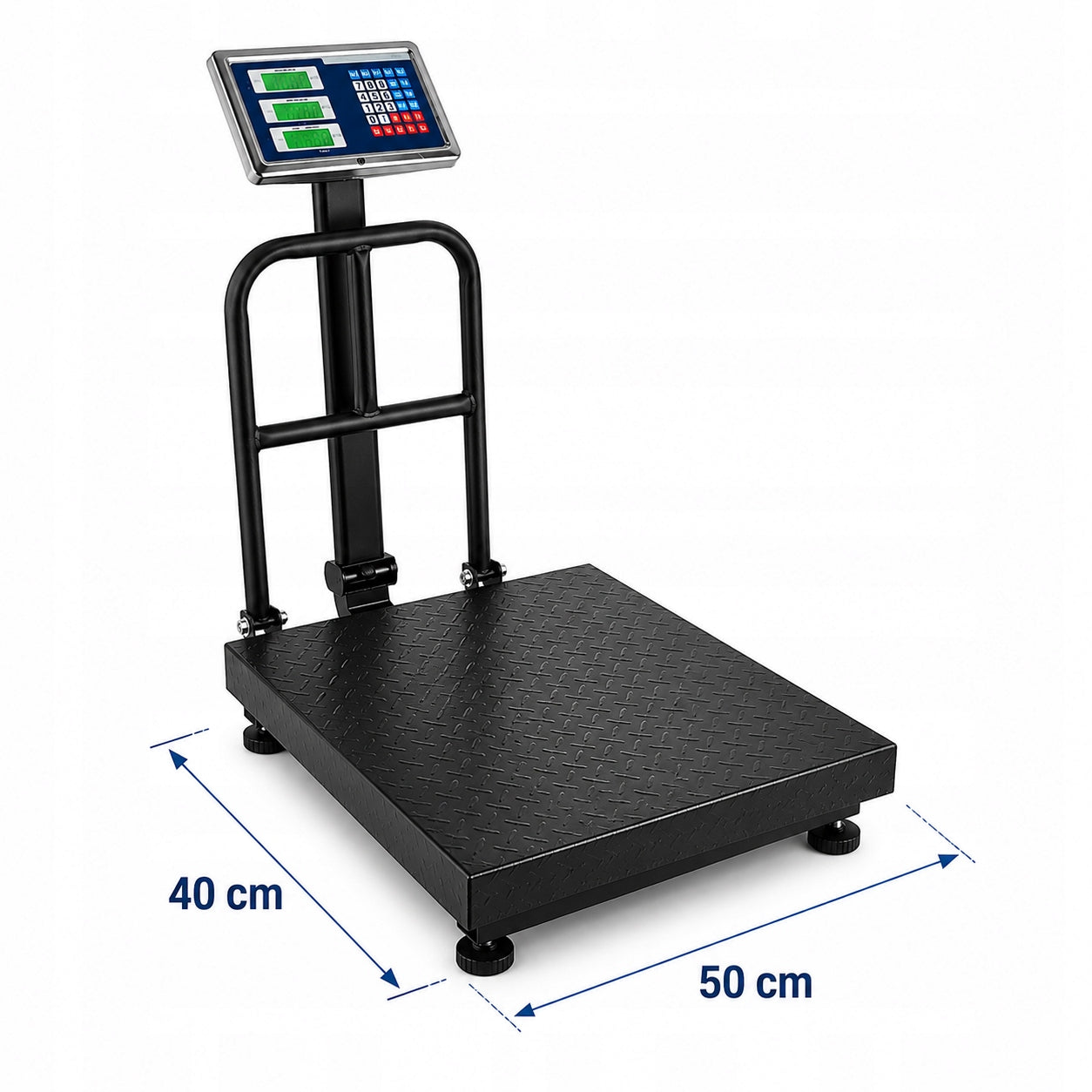 Electronic Platform Warehouse Scale 300kg 50g 40x50cm LED For Warehouse Brand Sensorwag