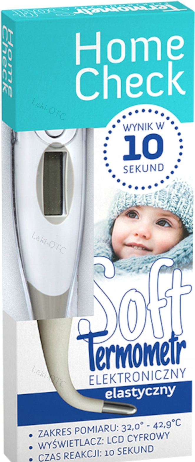 Electronic Thermometer Soft Flexible Home Check 1 Piece