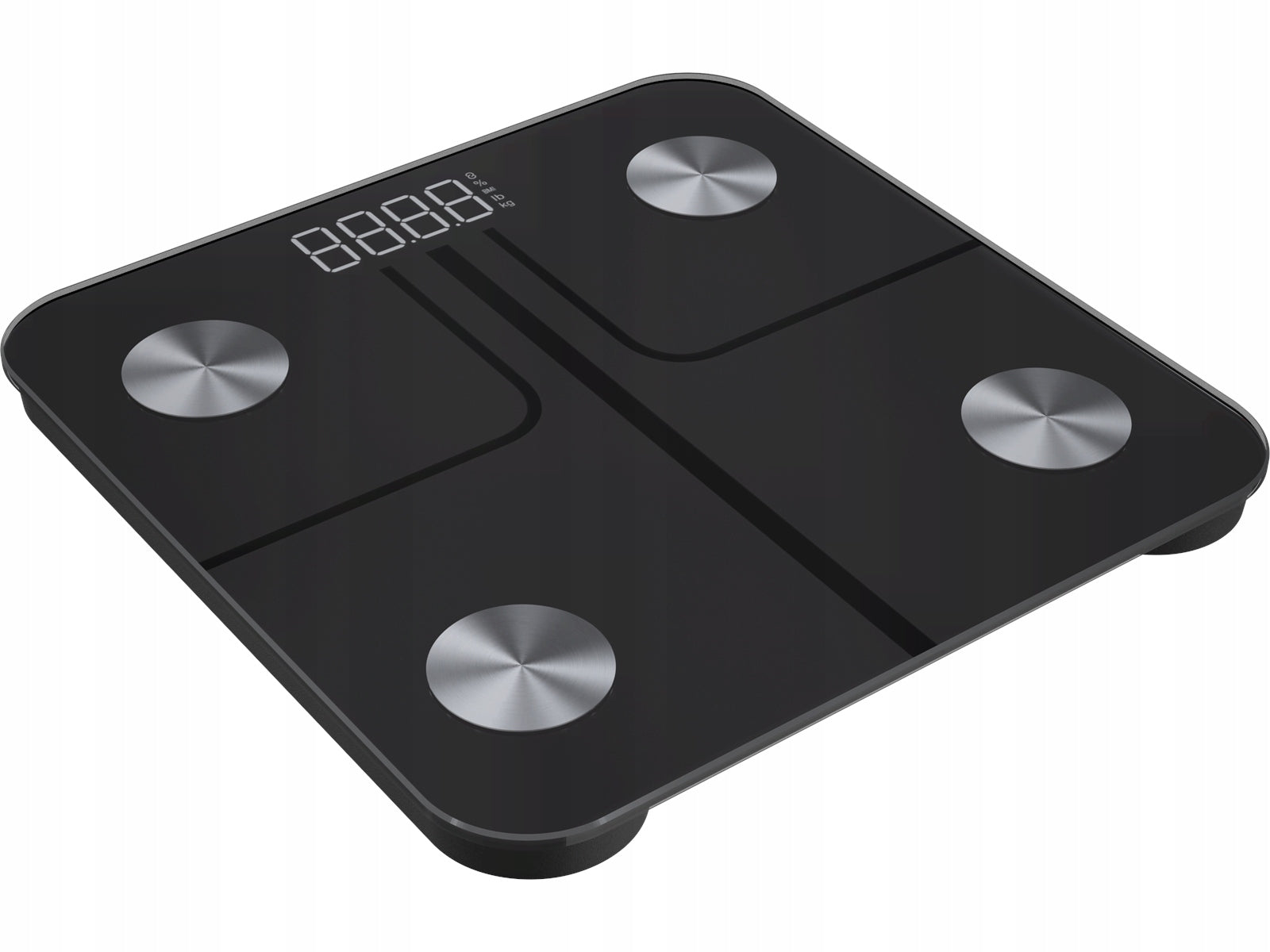 Electronic bathroom scale Runpad - application in Polish analytical Packaging status original