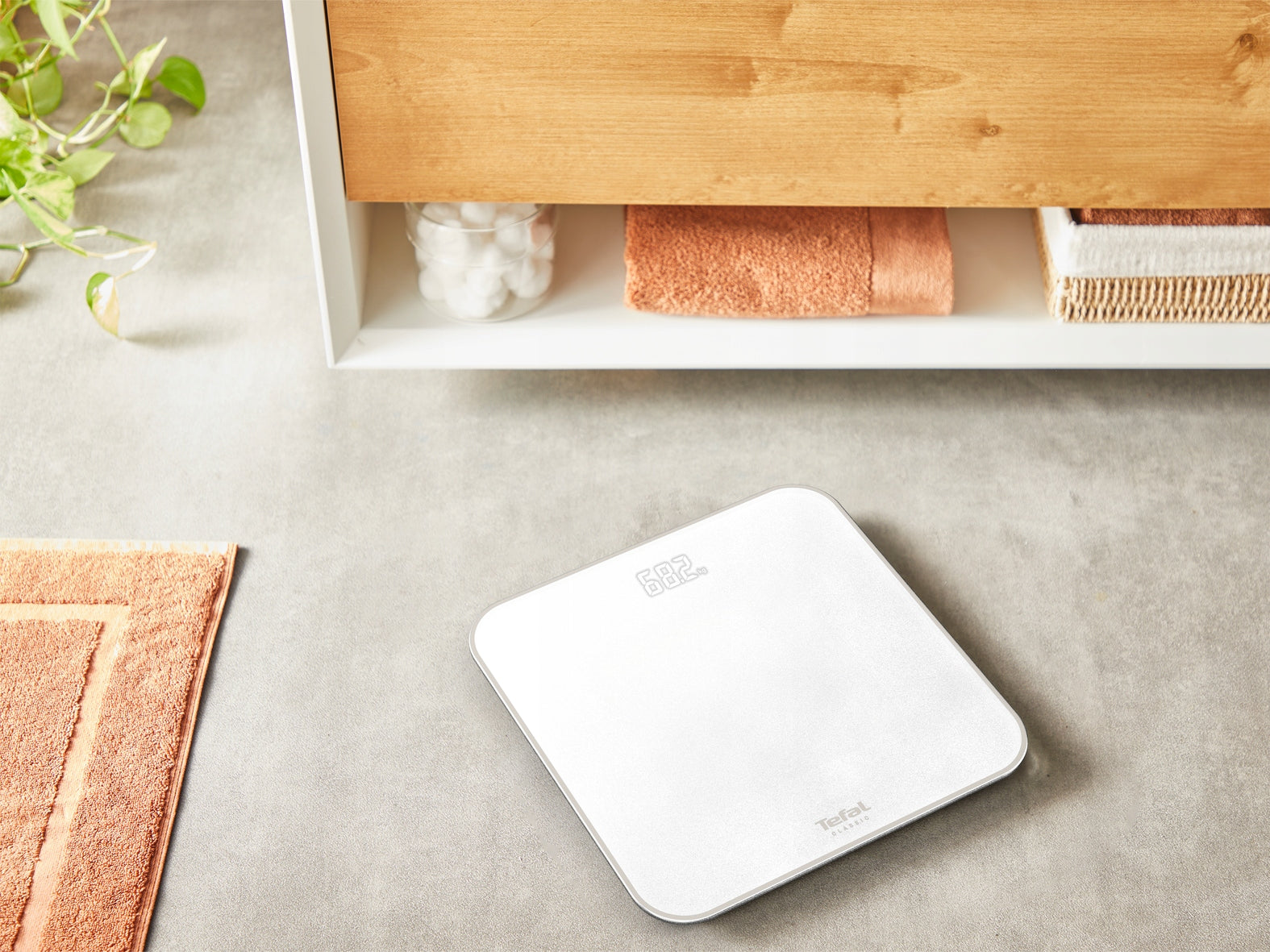 Electronic bathroom scale Tefal Classic PP1901 180 kg Manufacturer code PP1901V0