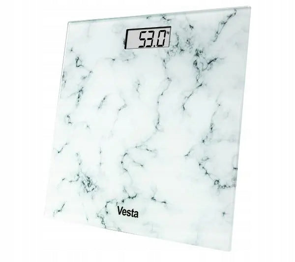 Electronic bathroom scale Vesta EBS02M up to 150kg White-Black Kind electronic