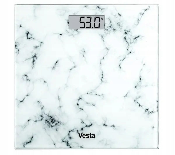 Electronic bathroom scale Vesta EBS02M up to 150kg White-Black