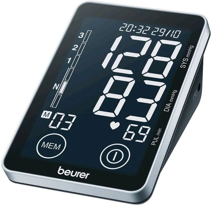Electronic blood pressure monitor Beurer BM58 on frame Illuminated XL USB