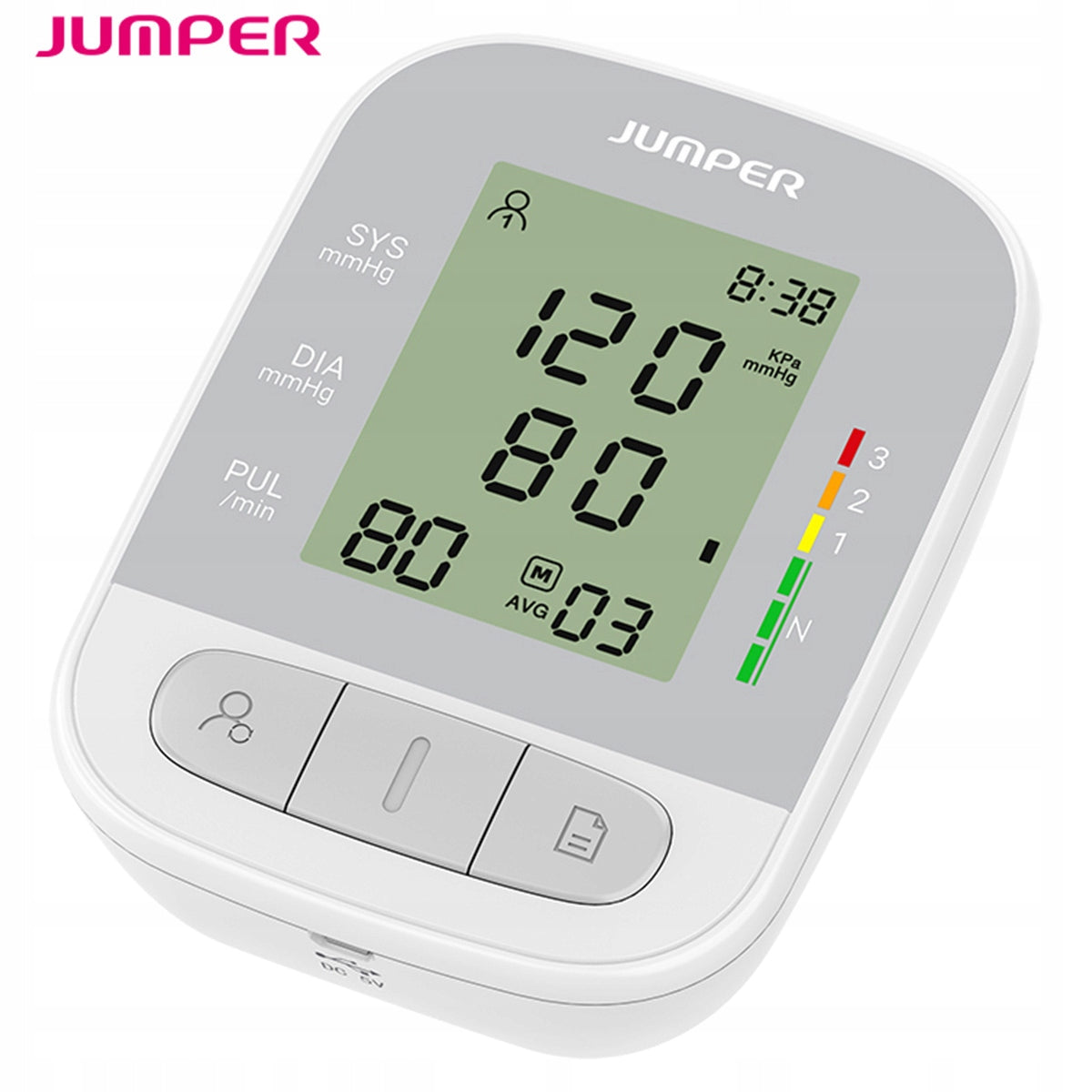 Electronic blood pressure monitor Jumper JPD-HA210 for medical arm Brand Jumper