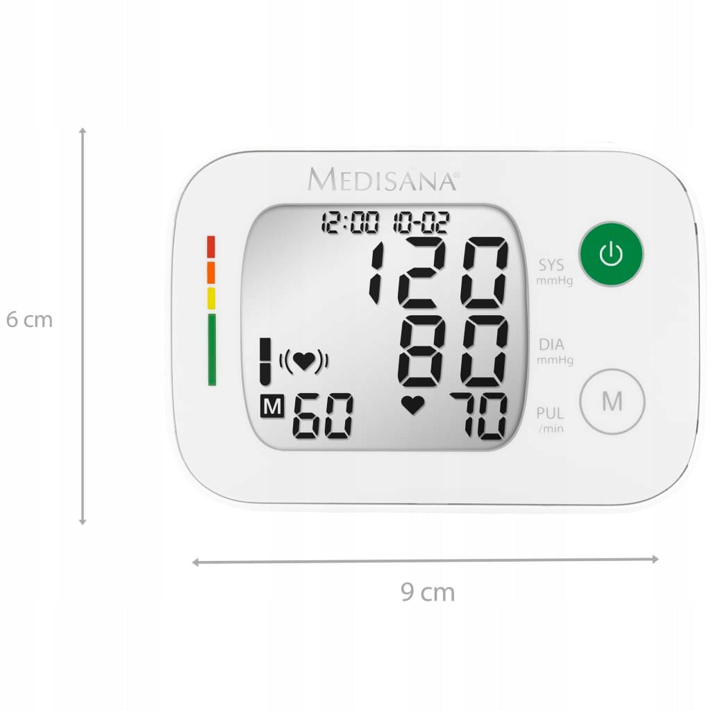Electronic blood pressure monitor Medisana for wrist Medical device no