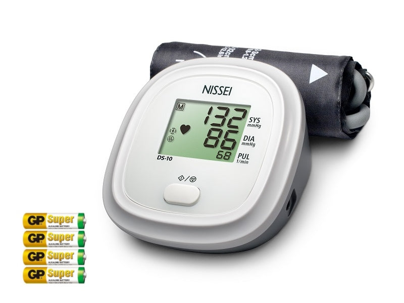 Electronic blood pressure monitor Nissei DS-10 for arm without power supply