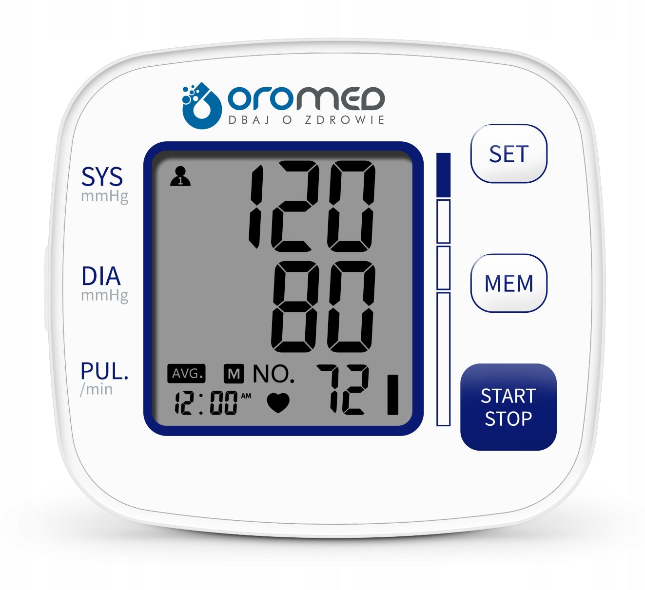 Electronic blood pressure monitor OROMED ORO-BP SMART wrist
