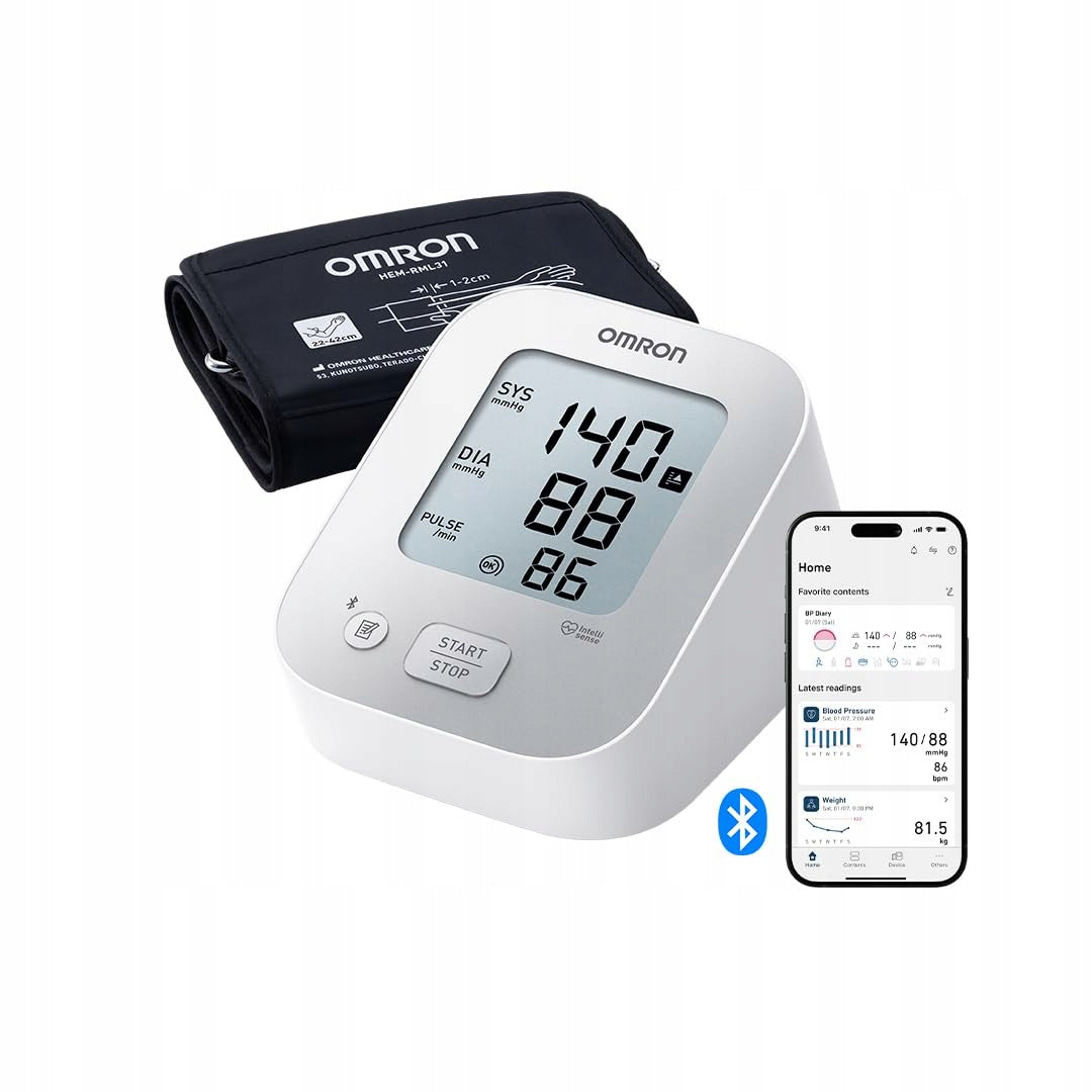 Electronic blood pressure monitor Omron X2 Smart Shoulder Bluetooth 22-42 cm