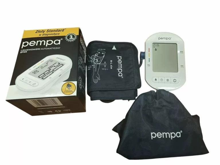 Electronic blood pressure monitor Pempa BP100 for shoulder white