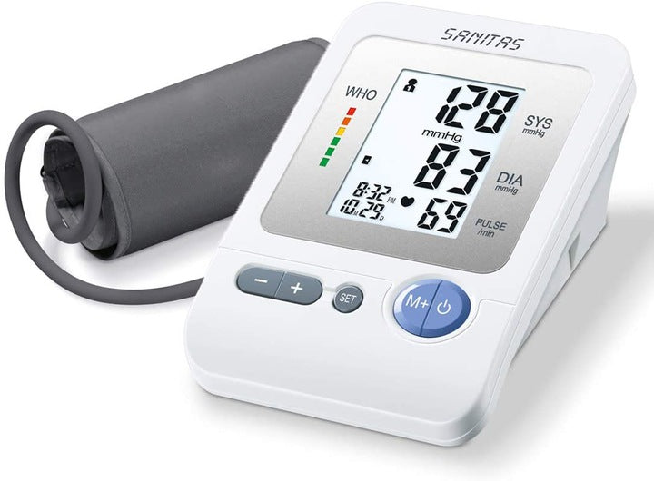 Electronic blood pressure monitor SANITAS SBM 21 Shoulder blood pressure monitor Medical device no