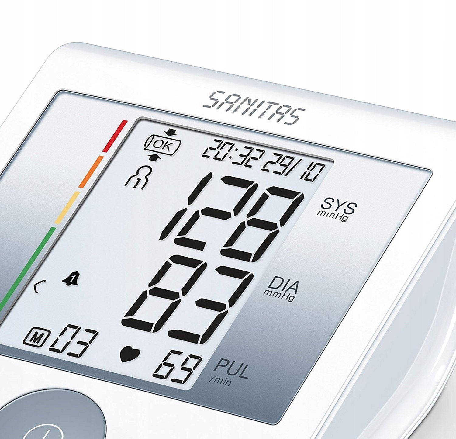 Electronic blood pressure monitor Sanitas SBM 22 shoulder Digital Manufacturer code 658.25