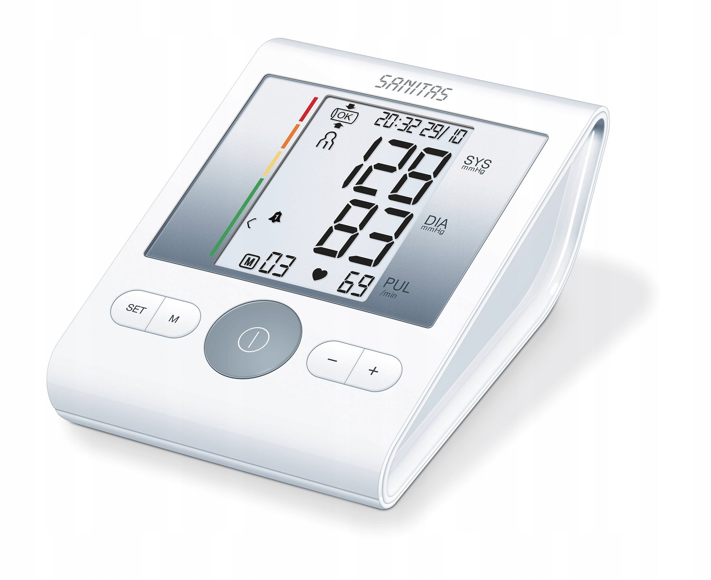 Electronic blood pressure monitor Sanitas SBM 22 shoulder Digital