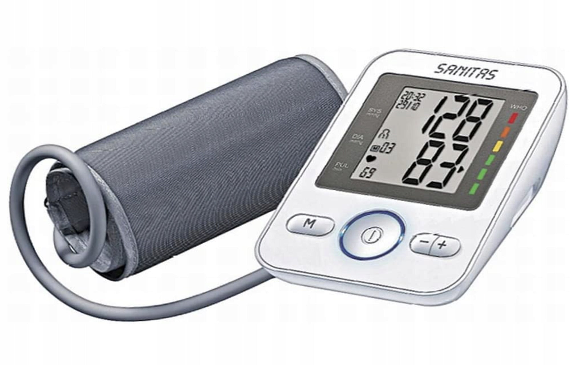Electronic blood pressure monitor Sanitas SBM 36 for shoulder Packaging status original