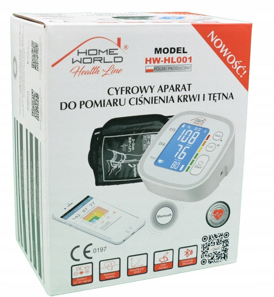 Electronic blood pressure monitor TECH-MED HW-HL001 for shoulder Manufacturer code HW-HL001