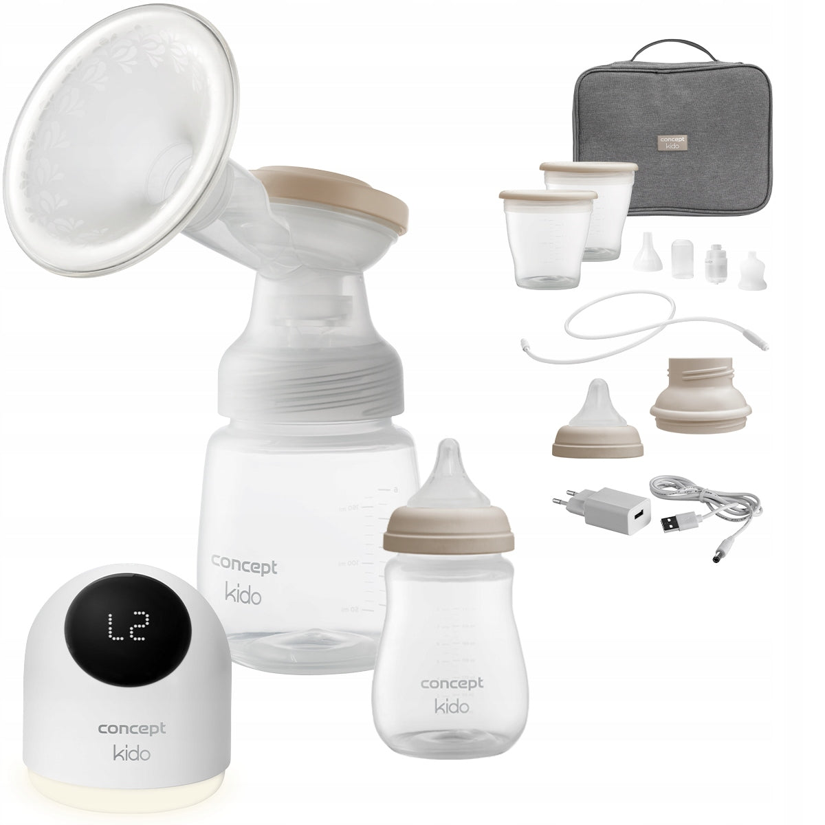 Electronic breast pump KIDO set OM4000 Medical device type accessories for a medical device or a product without an intended medical purpose