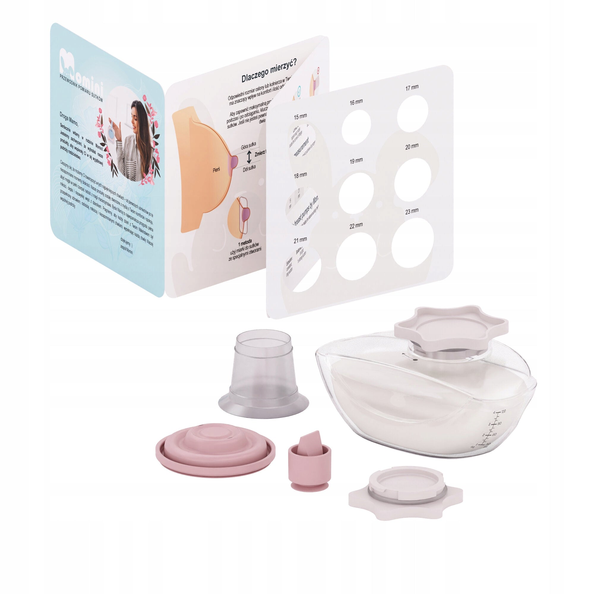 Electronic breast pump Momini SingleHarmony 4-phase wireless Medical device no