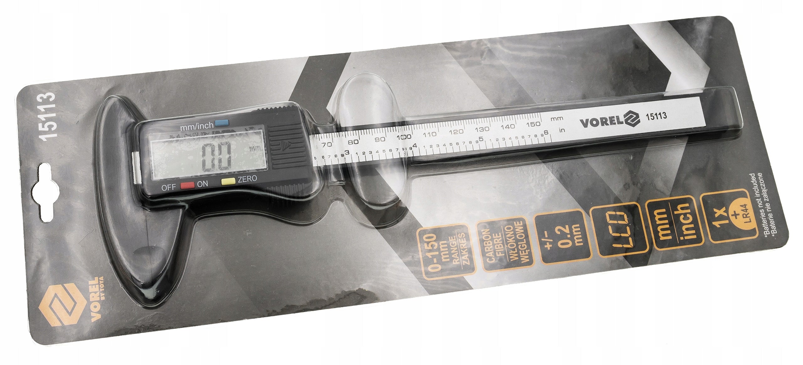 Electronic caliper Vorel 150 mm 15113 Manufacturer code 15113