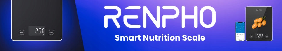 Electronic kitchen scale RENPHO smart 1L black Calibra Packaging status original