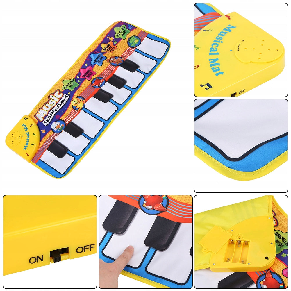 Electronic piano for children play mat animal sounds 35 Medical device no