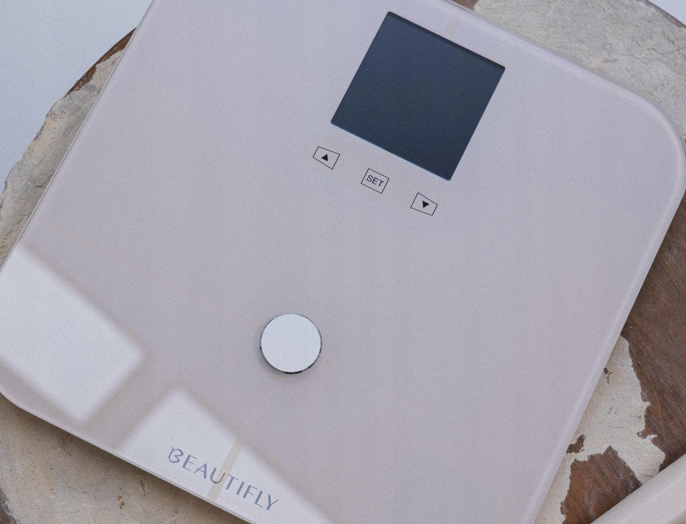 Electronic scale BEAUTIFLY Scanner Smart APP Glass 180 kg Brand no brand