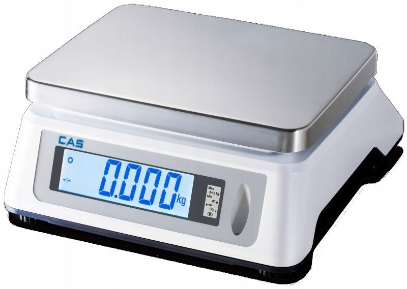 Electronic scale CAS SWN-15CC range 6/15 kg LEGALIZED Manufacturer code CAS SWN-15CC 15KG USB