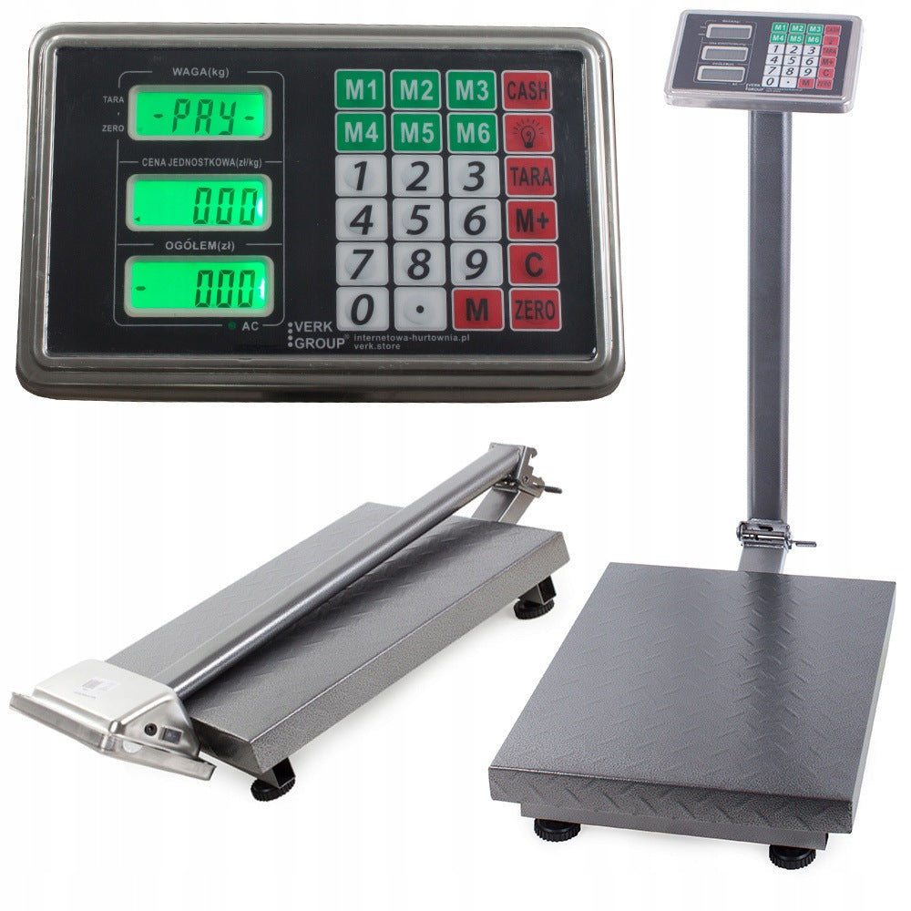 Electronic store warehouse scale 300kg lcd