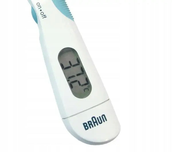 Electronic thermometer Braun PRT1000 Battery for anus, armpits, mouth Medical device no