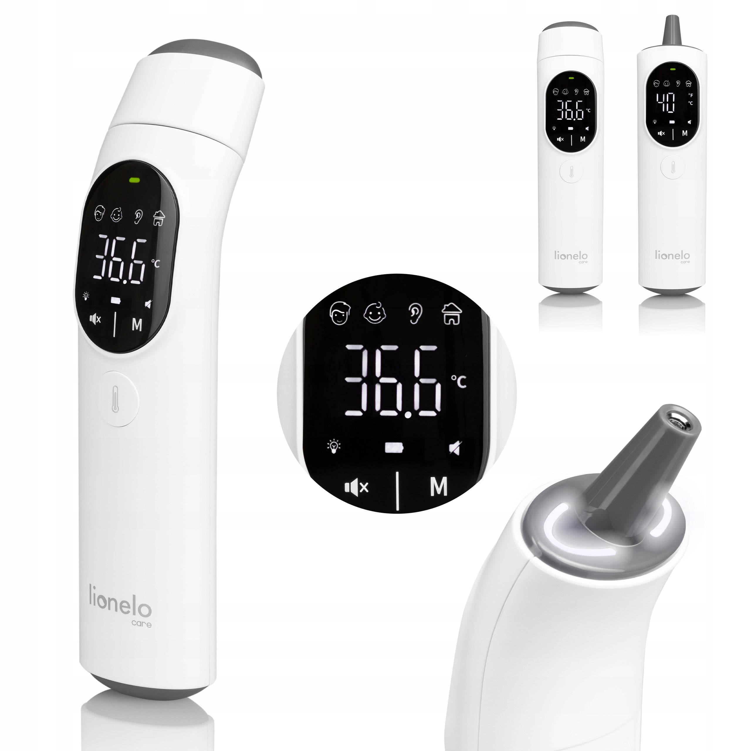 Electronic thermometer MEDICAL NON-CONTACT CERTIFICATE Lionelo Feverscan EAN (GTIN) 5903771708333