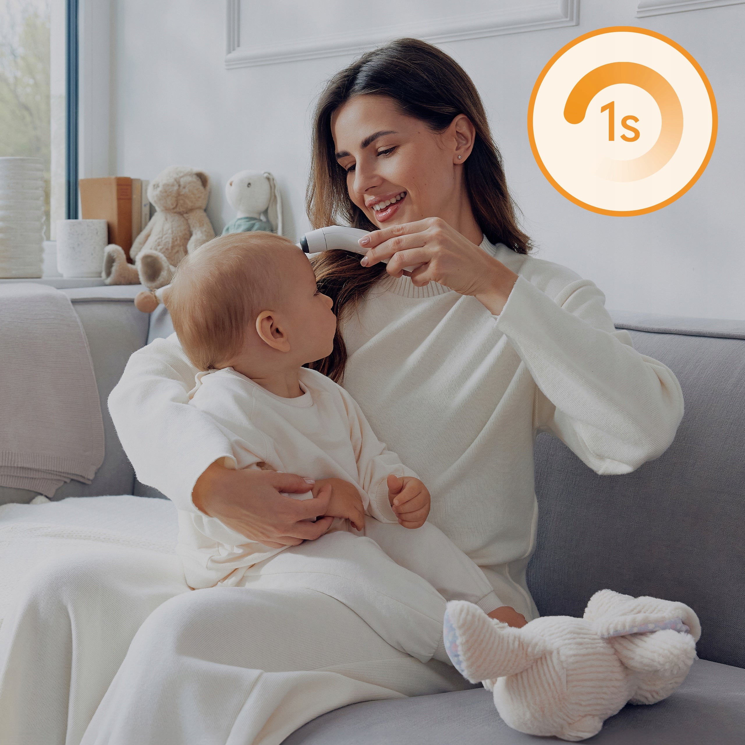Electronic thermometer MEDICAL NON-CONTACT CERTIFICATE Lionelo Feverscan Manufacturer code LOC-FEVERSCAN
