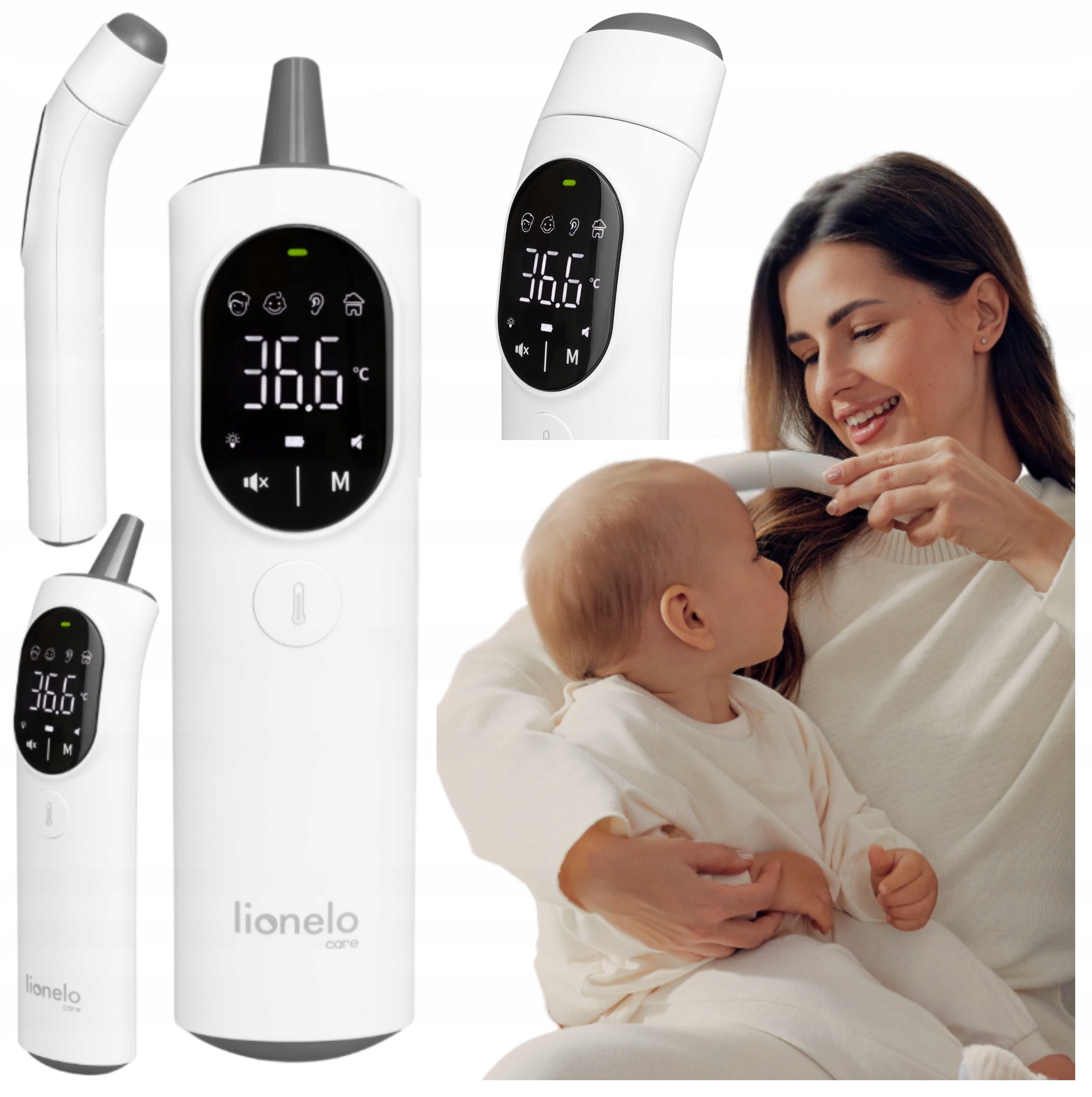 Electronic thermometer MEDICAL NON-CONTACT CERTIFICATE Lionelo Feverscan