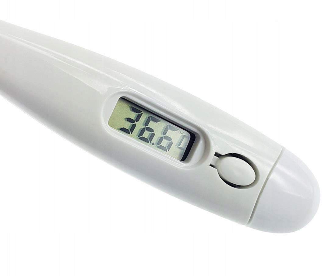 Electronic thermometer with LCD display under the arm Medical device no