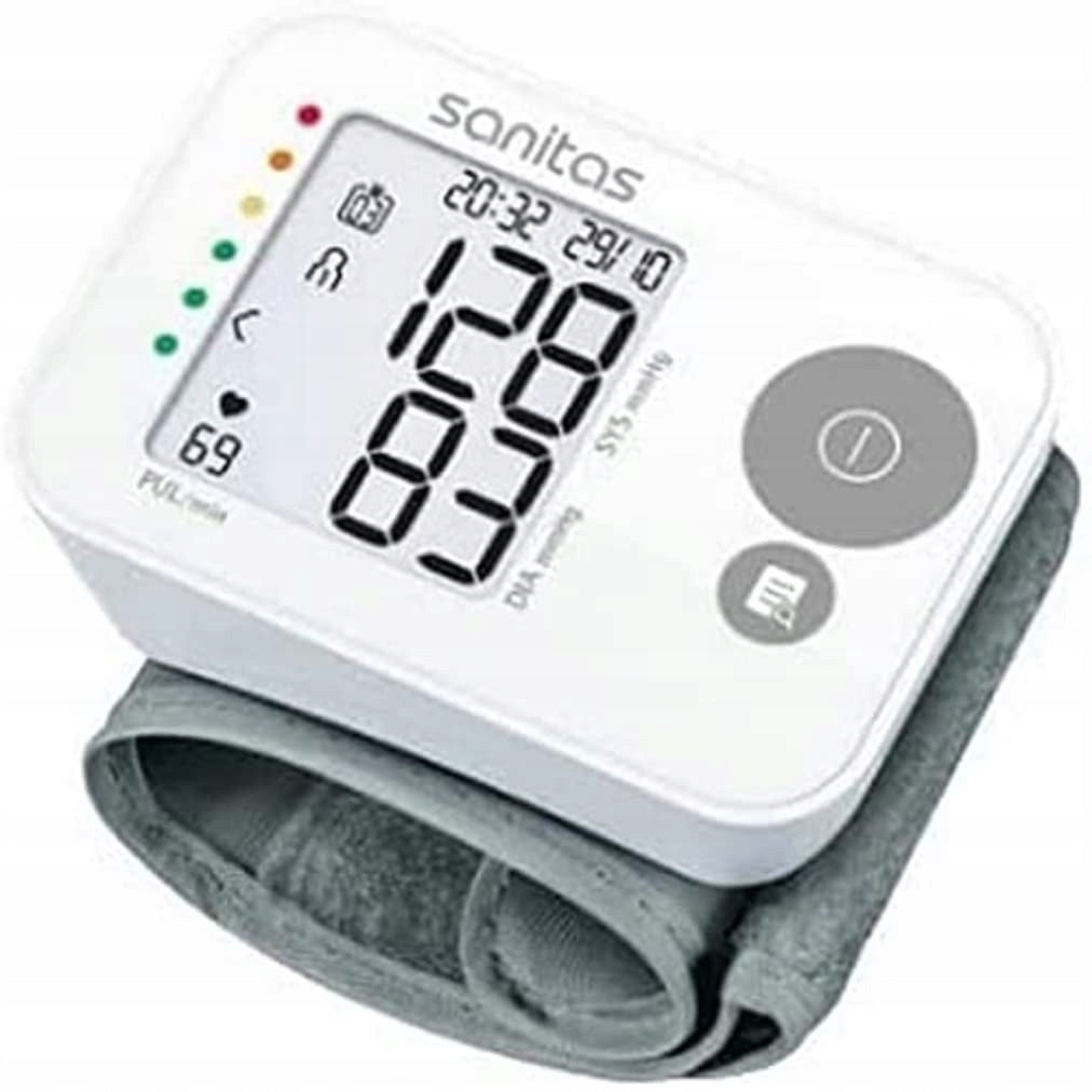 Electronic wrist blood pressure monitor Sanitas SBC 22 white