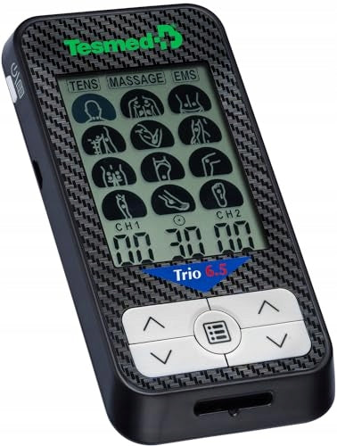 Electrostimulator TESMED Trio 6.5 TENS EMS massager 36 programs