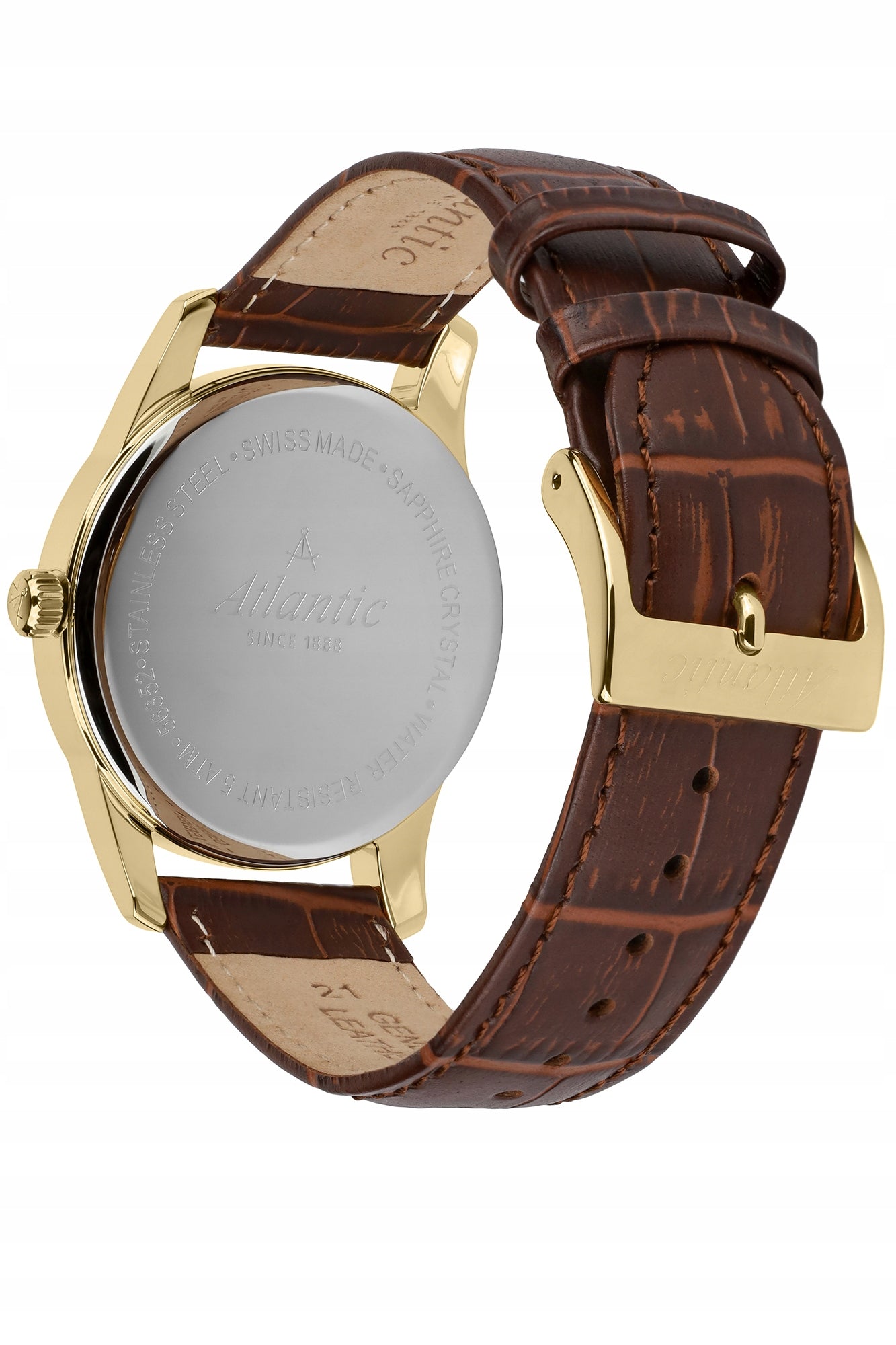 Elegant Men's Watch Atlantic Seaport 56352.45.31 Brand Atlantic
