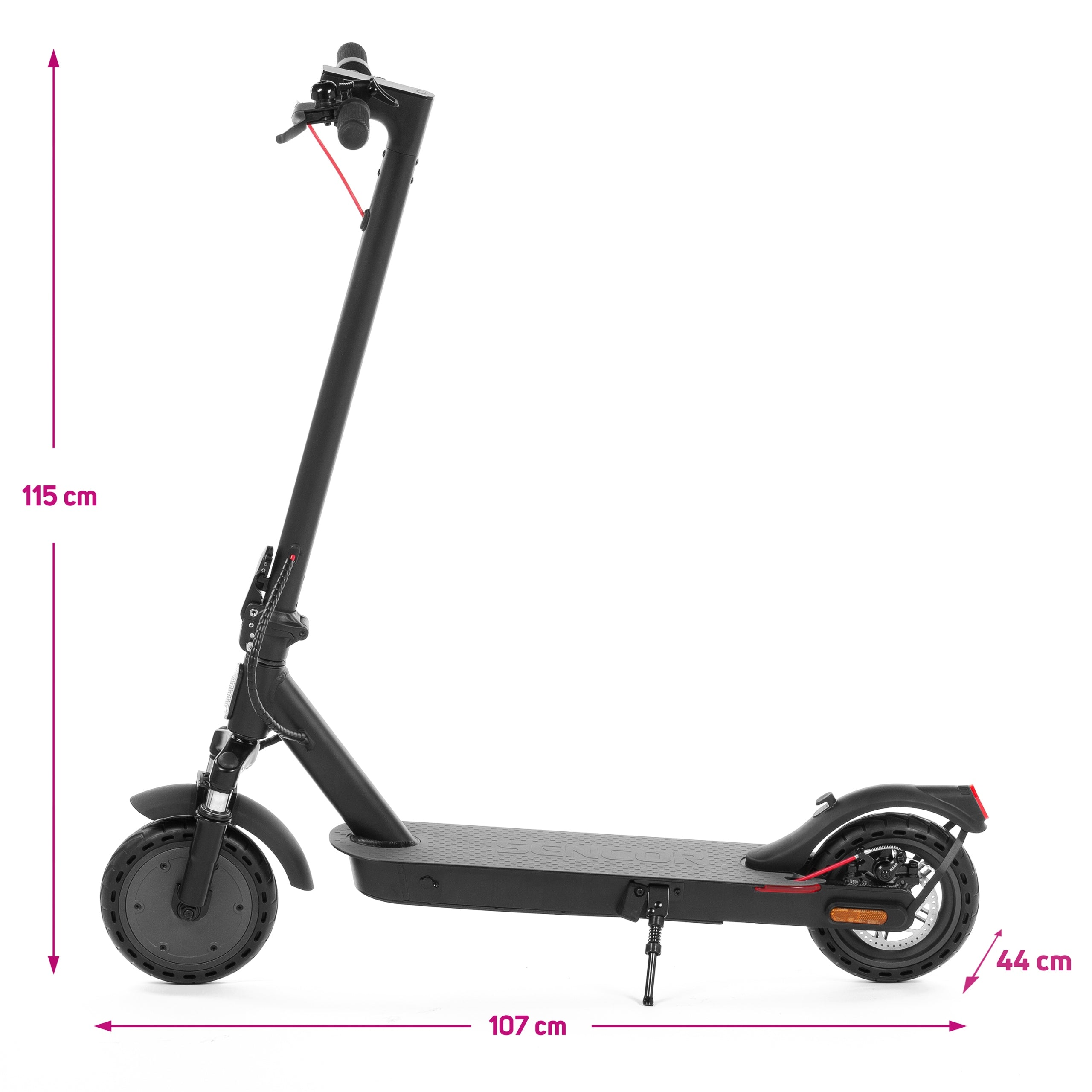 Elektrická koloběžka Sencor Scooter S30 350 W Color black