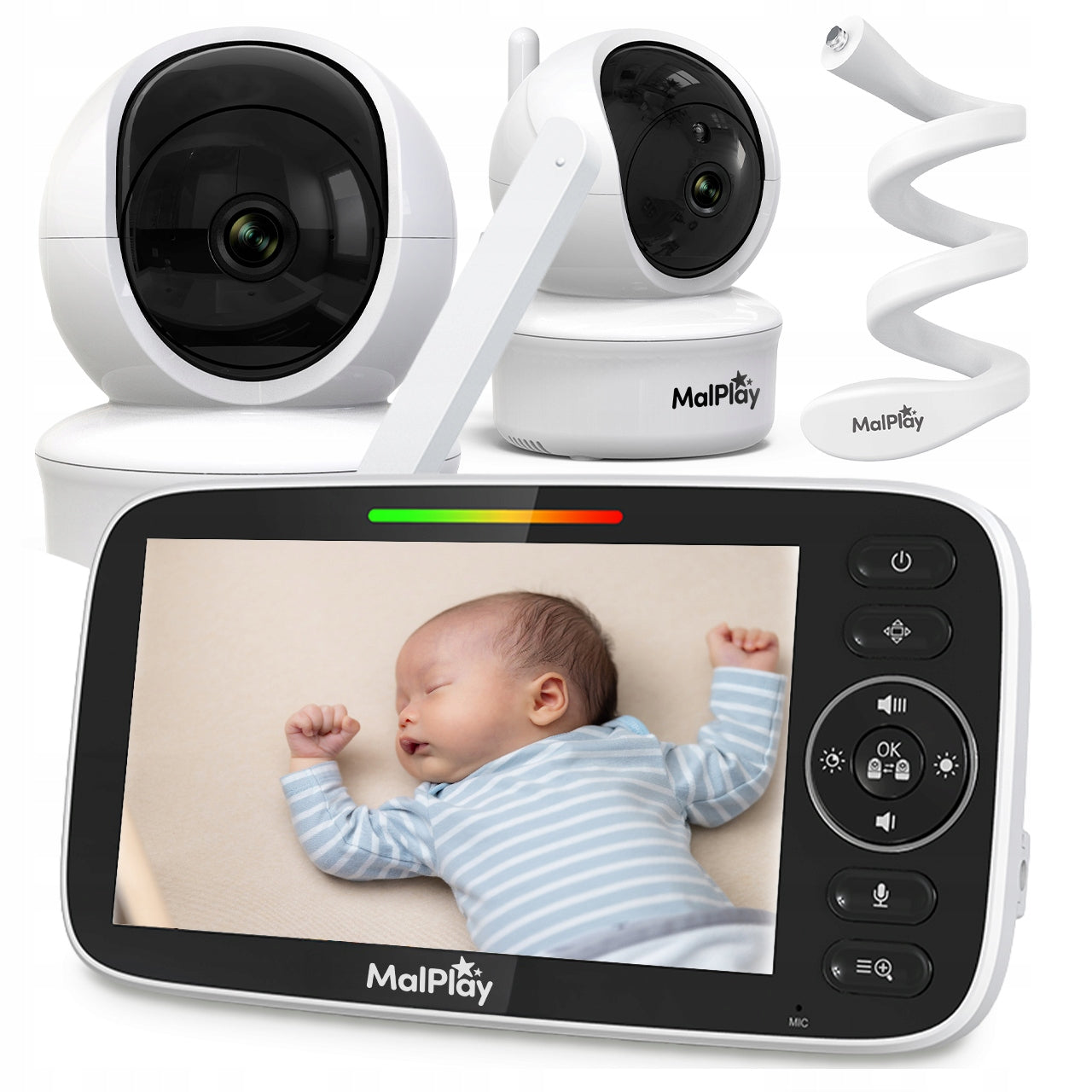 Elektronická chůvička NannyEye Complex 5,0" HD
