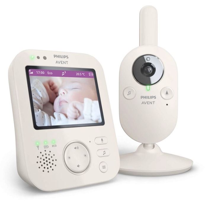Elektronická chůvička Philips Avent bílá
