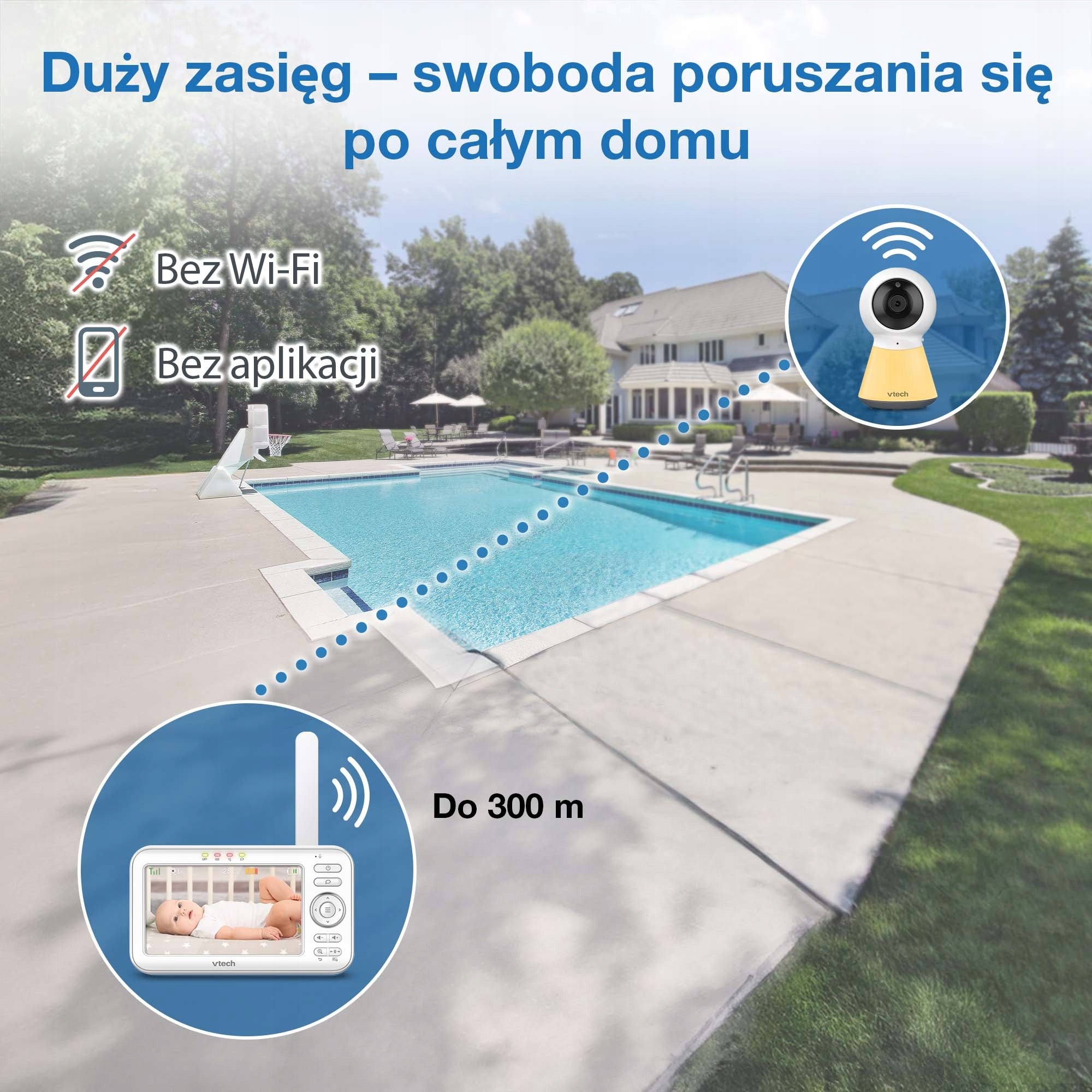 Elektronická chůvička VTech bezbarvá